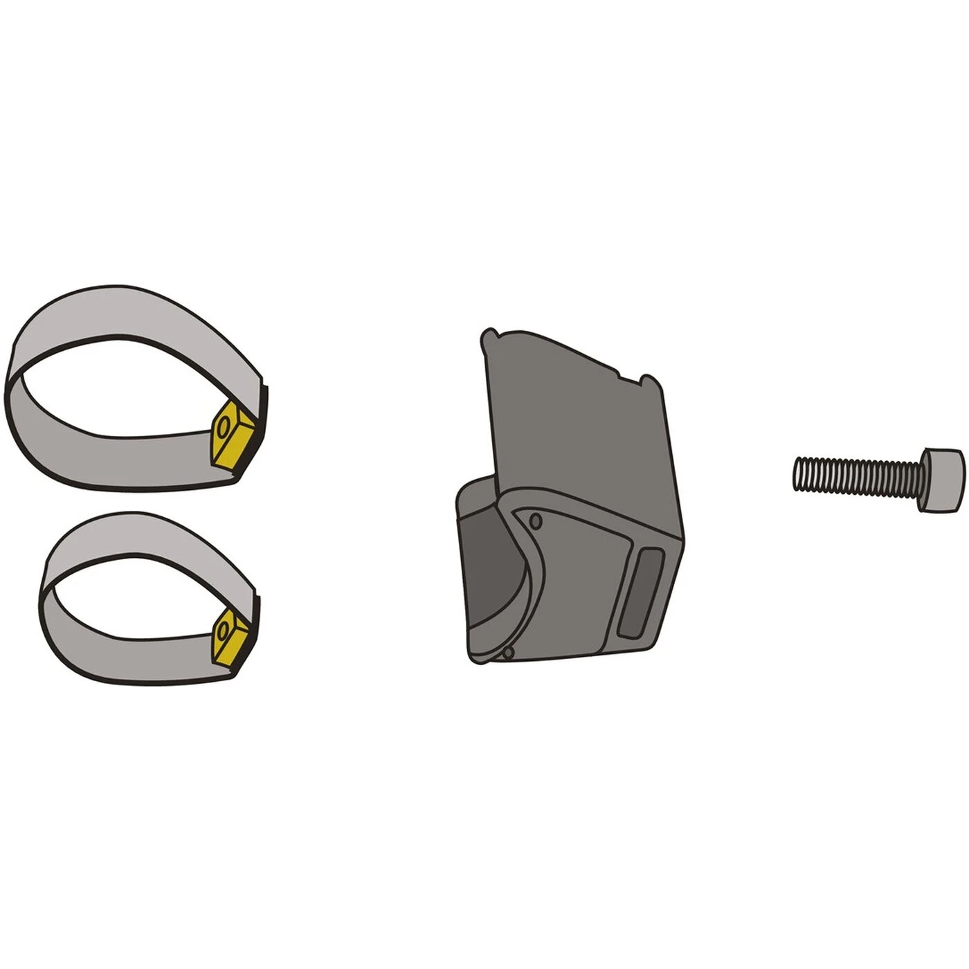 VAUDE FAHRRADTASCHE CONTOUR ADAPTER 2 VAUDE FAHRRADTASCHE CONTOUR ADAPTER – Bild 2