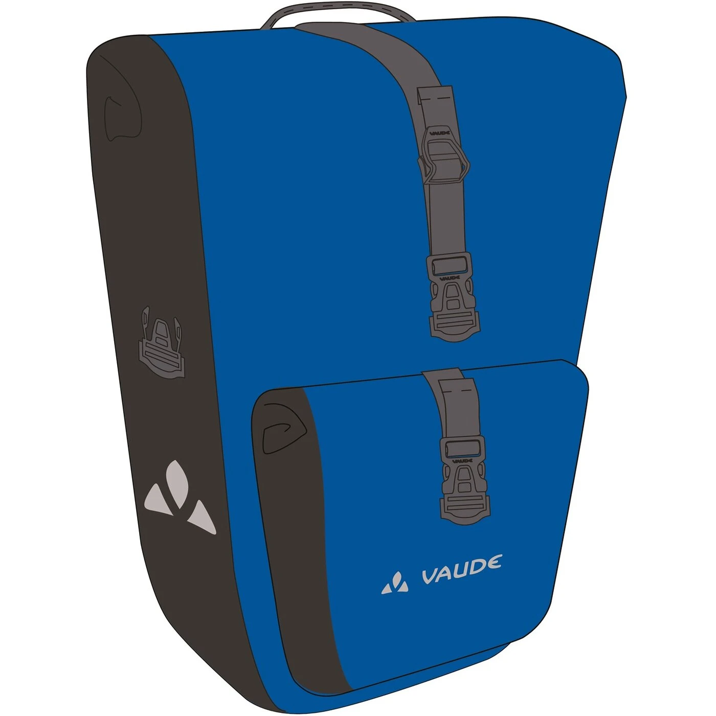 VAUDE FAHRRADTASCHE AQUA BACK PLUS 4 VAUDE FAHRRADTASCHE AQUA BACK PLUS – Bild 4