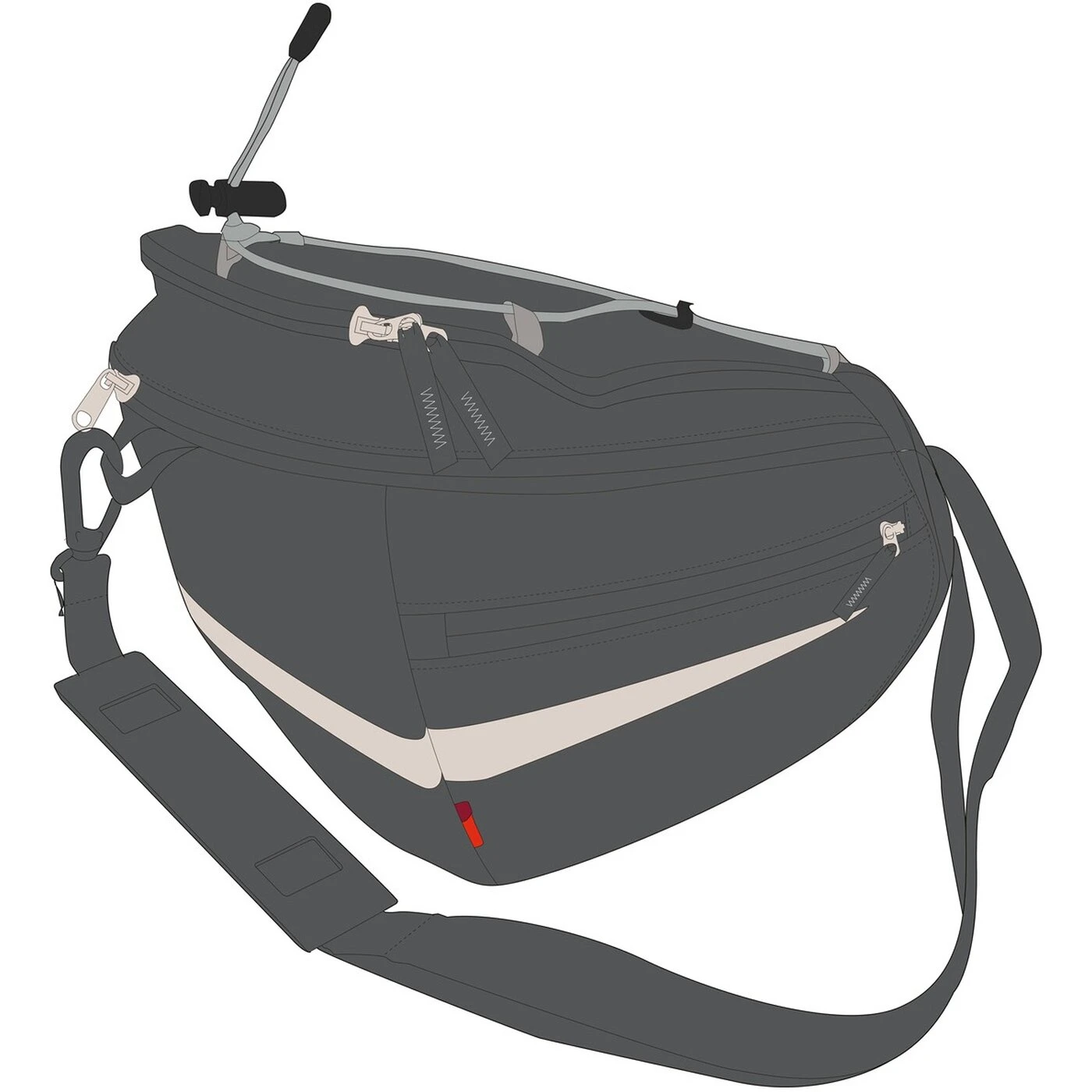 VAUDE OFF ROAD BAG M 4 VAUDE OFF ROAD BAG M – Bild 4