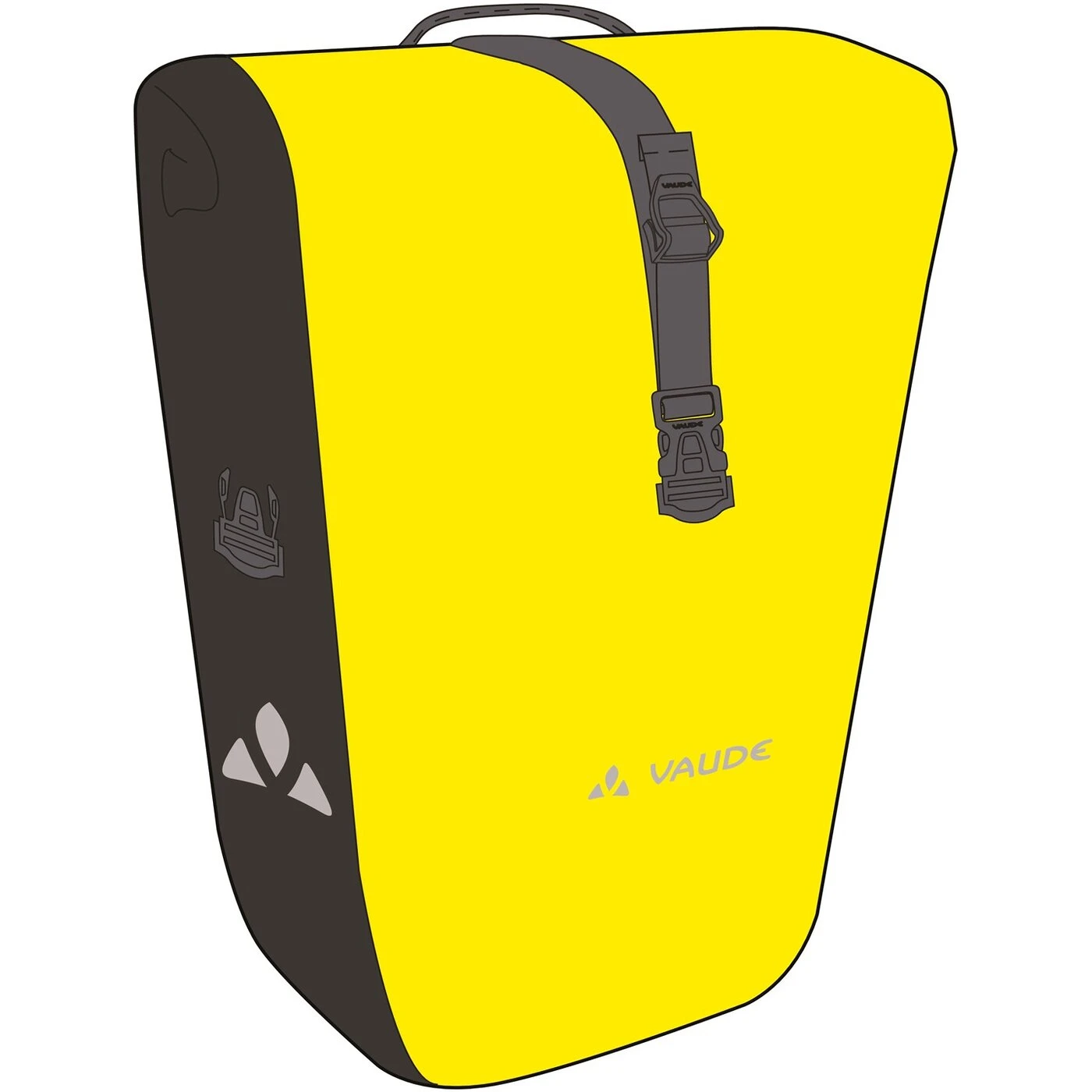 VAUDE FAHRRADTASCHE AQUA BACK 4 VAUDE FAHRRADTASCHE AQUA BACK – Bild 4