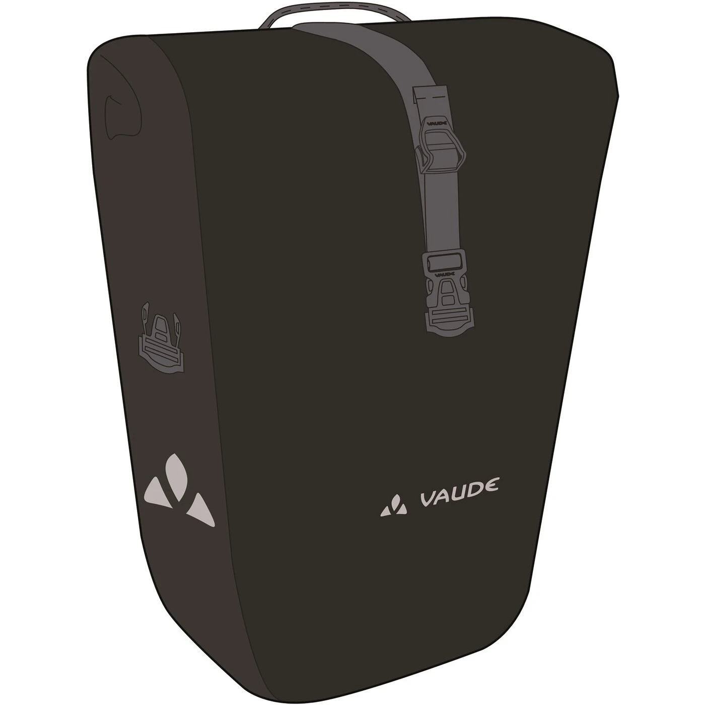 VAUDE FAHRRADTASCHE AQUA BACK SINGLE 3 VAUDE FAHRRADTASCHE AQUA BACK SINGLE – Bild 3