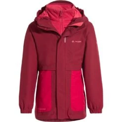 VAUDE KINDER CAMPFIRE 3IN1 JACKET GIRLS