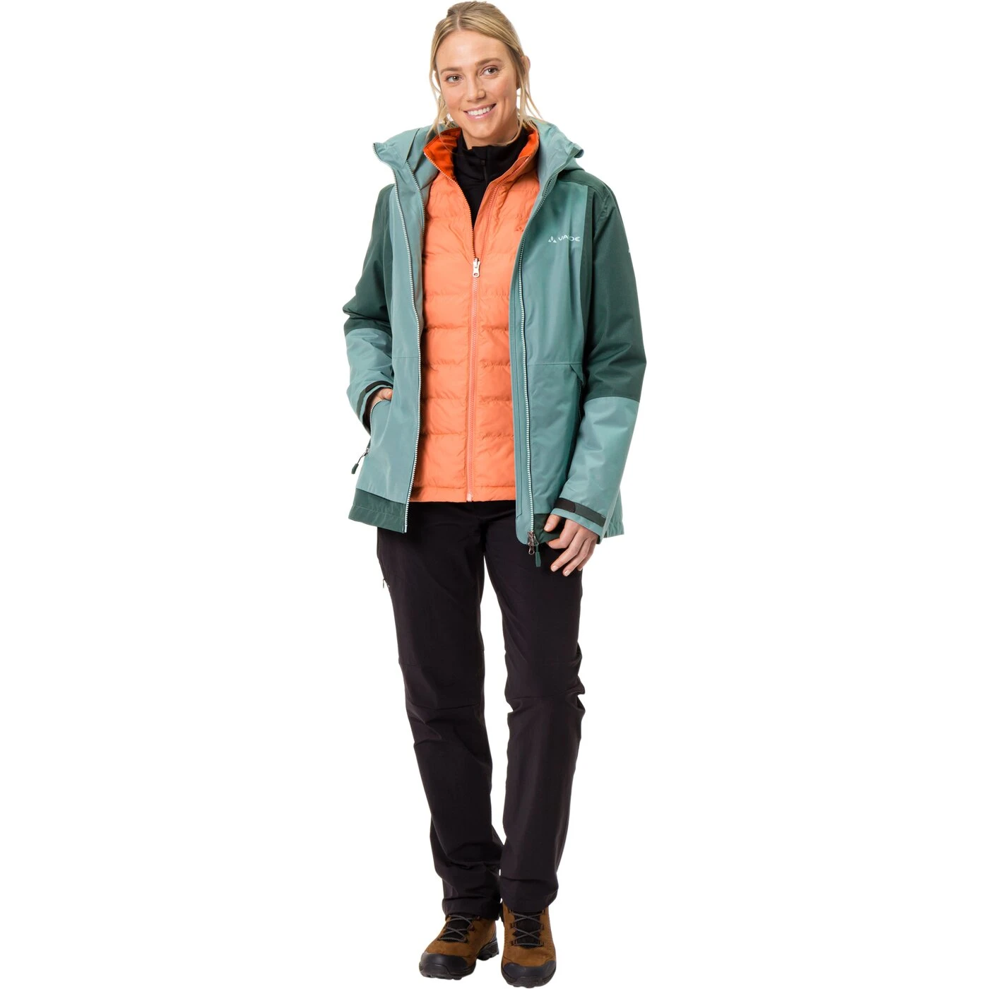 VAUDE DAMEN ELOPE 3IN1 JACKET 4 VAUDE DAMEN ELOPE 3IN1 JACKET – Bild 4